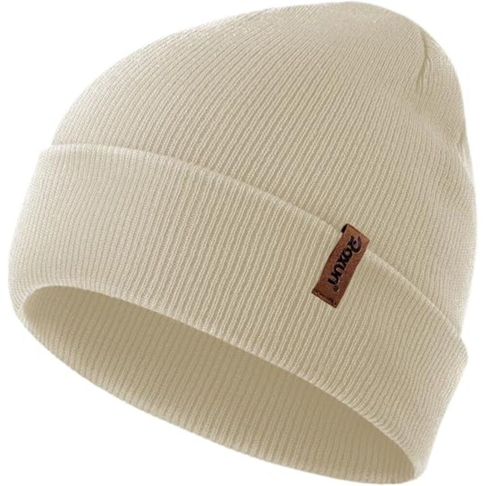 ROXUN Unisex Knit Cuffed Beanie Winter Hat Soft Warm Stocking Cap NWT
